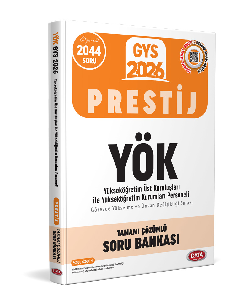 YÖK Üst Kuruluşları ile YÖK Personeli GYS Prestij Soru Bankası - Karekod Çözümlü YÖK Üst Kuruluşları ile YÖK Personeli GYS Prestij Soru Bankası - Karekod Çözümlü